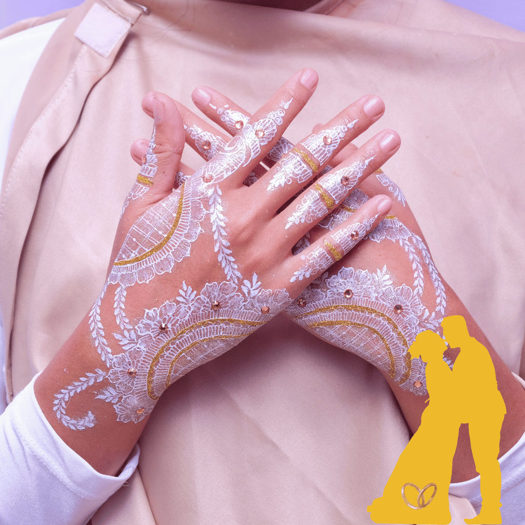 Prestation Henné Blanc Mariage