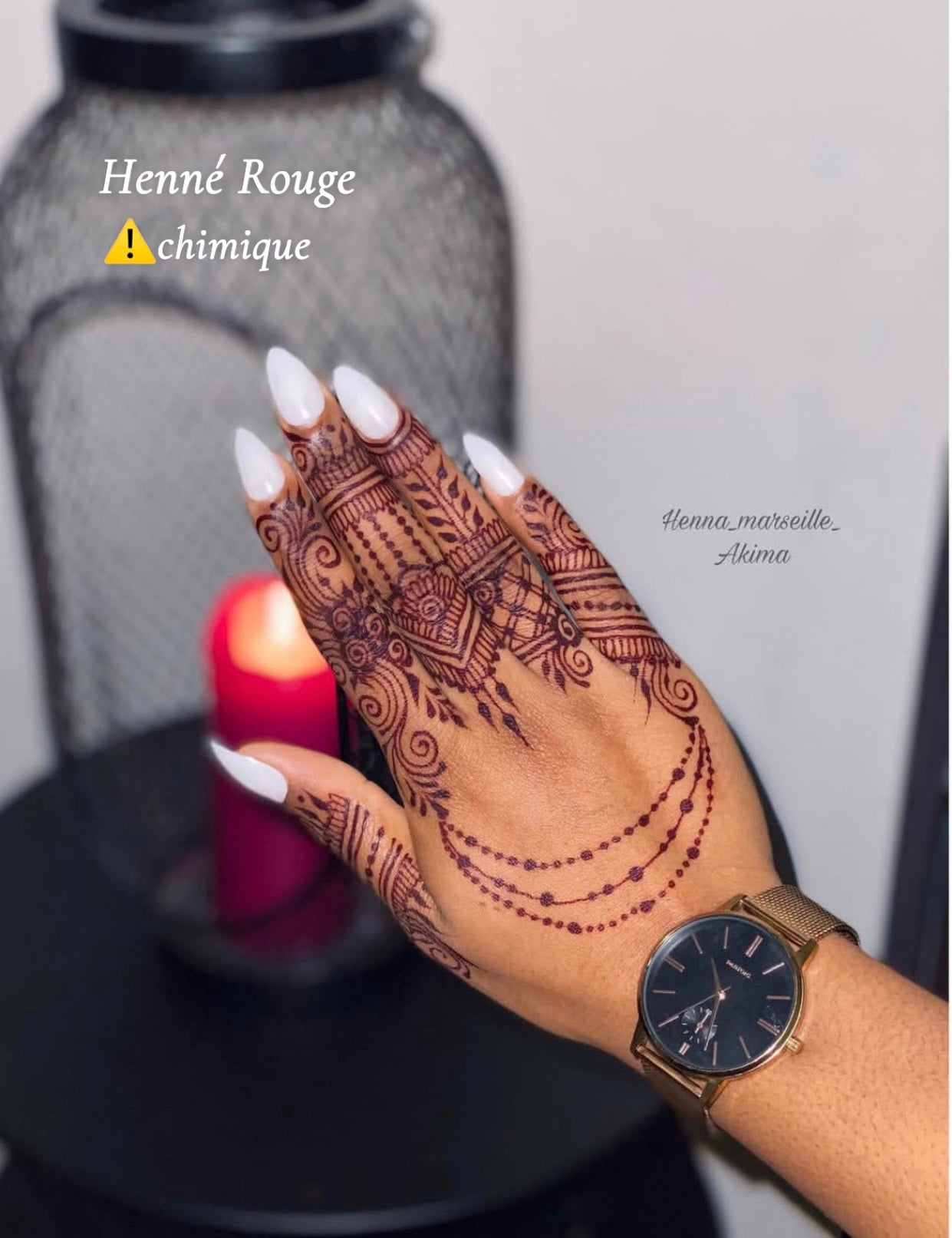 Prestation Henné Rouge