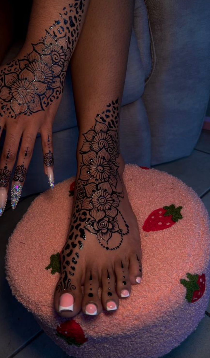 Tatouage éphémère au Jagua